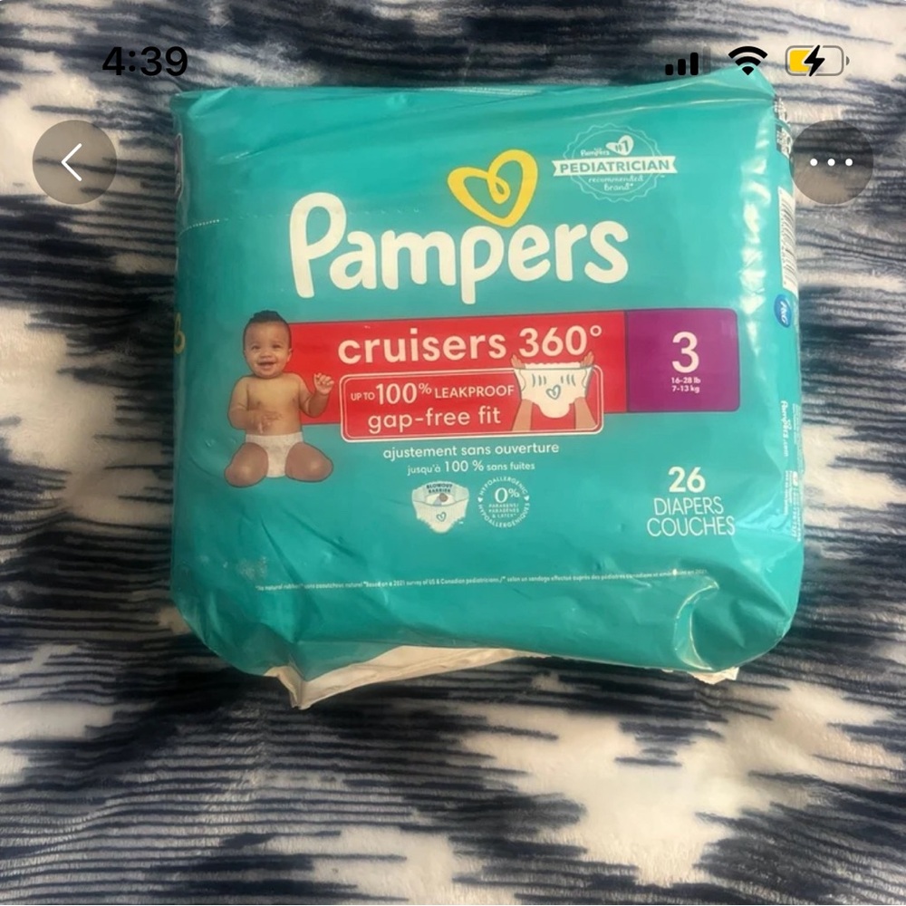 Brand new pampers cruisers
